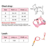 Dog harness Leash nylon Vest harness Chihuahua husky French Bulldog Teddy For Puppy dogs Chest Strap training dog supplies