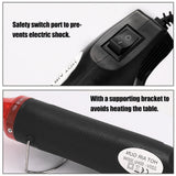 DIY Hot Air Machine DIY Using Heat Machine with Supporting Bracket Electric Hot Air Power Tool Shrink Plastics DIY Tools
