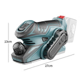 710W 13000RPM Cordless Electric Planer Planer Wood Cutting for Makita 12V Battery ABS and Metal Without Battery 270 * 130mm