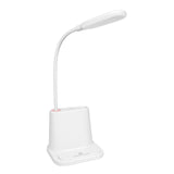 Multifunctional Table Lamp with Pen Holder DC5V USB Rechargeable Touch Light with Phone Stand for Desk Bedroom Student F2