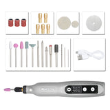 Adjustment Electric Grinding Machine Set USB Charging Grinding Machine for Carving Wood Punching Metal Grinder Polishing Tool