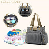 Baby Diaper Bag Fashion Designer Large Capacity Waterproof Stroller Bag Multifunction Maternity Mummy Bag For Baby Care