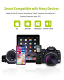Acemic CAM50/CAM20 DSLR Camera Video Microphone,for iPhone/Android Mobile phone for canon EOS/Nikon Camcorder