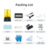 ANYCUBIC 3D Printer Photon Mono UV Light Hardening LCD Resin 3D Printer with 50mm/h Fast Printing Speed, Print Size 130x82x165mm
