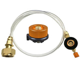 Russia Outdoor Gas Stove Camping Burner Propane Refill Bottle Gas Adapter LPG Flat Cylinder Tank Coupler Converter