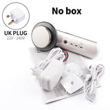 3 in 1 Facial Lifting EMS Infrared Ultrasonic Body Massager Device Ultrasound Slimming Fat Burner Cavitation Face Beauty Machine