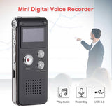 1 Set Portable LCD Screen 8GB Digital Voice Recorder Dictaphone Player Telephone Audio Recorder MP3 T4A9