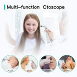 2 PCS WIFI Visual Digital Otoscope Ear Endoscope Camera Medical Ear Wax Cleaner Camera for Ears Nose Dental Support IOS Android