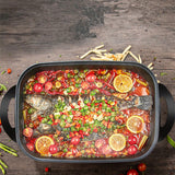 Joyoung 8L Multi-function Electric Hot Pot Pot Grill Integrated Pot Household Plug-in Electric Skillet Electric Frying Pan