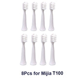 For xiaomi SOOCAS X1 X3 X5 X3U SOOCARE Sonic Electric Toothbrush Brush Head Mijia T100 Replaceable Tooth Brush Nozzles 8/10 Pcs