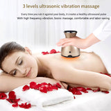 Vibration Massage Meridian Brush Infrared Heating Therapy Body EMS Dredge Meridian Scraping Instrument Electric Massager