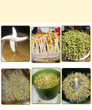 220V Electric Bean Sprouts Machine  Large Capacity Thermostat Green Seeds Growing Automatic Bean Sprout Machine