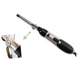 EU Plug 7 in 1 Multifunction Professional Negative Ion Hair Dryer with Comb Hair Dryer Set Curling Wand Straight Hair with 7 Att