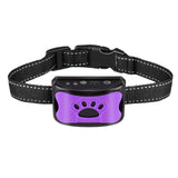 Dog Anti Barking Device Automatic USB Dogs Training Collar Dog Stop Barking Vibration Rechargeable Bark Collar with Electricity