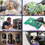 Air Duster Wireless Screen Laptop Dust Keyboard Cleaning Mini Air Blower Pet Hair Table Desk Cleaning Strong Wind Dust Blower