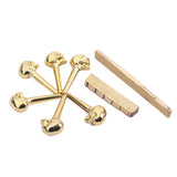 Bridge pins made of brass nut for 6-string acoustic guitar replacement