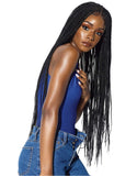 Braid Wigs Women's Long Hair Elastic Net Mechanism Chemical Fiber Headgear Box Braid Wigs