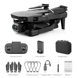 Small Mini Drone Toy Foldable Easy Control Large Capacity Battery S68 15 minutes Flying S68
