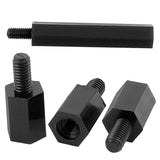 200Pcs M3 Thread Nylon Hex Standoff Stand-Off Spacer, 100Pcs 8Mm+6Mm &amp; 100Pcs 30+6Mm