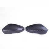 Left&amp;Right Carbon Fiber Wing Mirror Cover Cap Fit For VW Beetle Cabrio 2012-2017 Jetta MK6 5C6857538A/537A