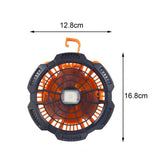 Fan light two-in-one battery portable USB charging station fan strong light camping daily life camping long battery life out