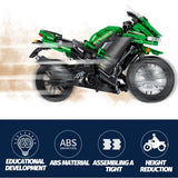 862pcs City Off-road Motorbike Model Building Blocks High-tech Racing Car Motorcycle Educational Gifts Toys For Children