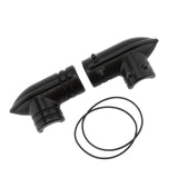 Tubing Cover for Flhx Streetglide 02-12 Linear Fuel Line Cover Fit for Harley Powersports Accessories Replacement Parts