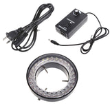 60 LED Adjustable Ring Light illuminator Lamp For STEREO ZOOM Microscope