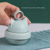 Electric Ball Trimmer Clothes Hair Clipper Remover Portable Cute Cat Shaped Smart Hair Ball Removal for Clothing