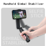 Cellphone Handheld  Gimbal Stabilizer Selfie Stick Tripod Wireless Remote Control Single Axis For Video Shooting