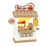 Kids Playset Simulation Dessert Store with Motorcycle Cashier Services Dining Sets  Early Educational Toys for Girls Boys