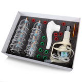 12 Cans Electric cupping vacuum machine Chinese Medicine Acupuncture points Therapy Gua sha Vacuum Cupping Massage Suction Cups