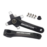 CATAZER Bicycle Crank Chainwheel 104BCD 32T MTB Bike Crankset Aluminum Alloy with Bottom 170mm Crank  Bike Parts  Crank Set
