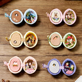 Box Theatre Diy Wooden House for Dolls Miniature Home 13 Styles Nostalgic Theme Doll House Furniture Accessories Toys for Kids