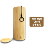 Bamboo Wooden Wind Chimes Windchime for Outdoor Garden Patio Home Decoration Meditation Relaxation Chord G-B-D-C