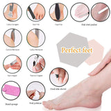 Pedicure Kit Set, Foot Scrubber Pedicure Tools Set, Stainless Steel Foot Care Tools, Foot Rasp, Foot Dead Skin Remover