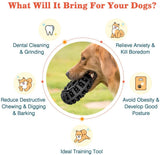 Toy for Durable Natural Rubber Indestructible Dog Toys Treat Dispenser for Power Chewers,Chew Toy for Medium and Large Dog Breed