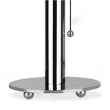 Nordic Chrome White Hemisphere Glass Metal Table Lamp Home Bedside Desk Lamp Art Fixture LED Suspension Lamps TA104
