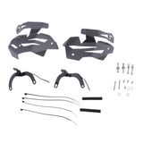 1 Pair Metal Valve Protector Guard Cover for BMW R1200GS LC 2013-2015 Grey