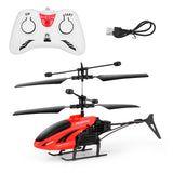 2CH RC Airplane Induction Aircraft Charging Electric Suspended Helicopter Boys Girls Children's Toys