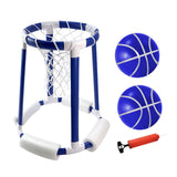 Floating Basketball Hoop for Pool Outdoor Water Competitive Water Basketball Game Set for KidsFun Floating Pool Toys with 2