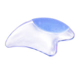 Gua Sha Massage Stone Gua Sha Scraper Board Luminous Crystal With Silicone Facial Cleansing Brush For Facial Tightening Care