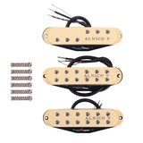 1 Set Alnico V Humbucker Pickup M/N/B Set Electric Replacement Accessories