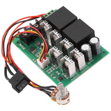 40A DC 10-50V DC Motor Controller Reversible PWM Controller 12V 24V 36V 2000W Forward Reverse Switch