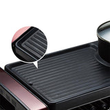 Household Electric Barbecue Machine Multifunctional Korean Style Smokeless BBQ Grill Hot Pot &amp; BBQ Integrated Machine