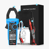 Digital Clamp Meter Auto Range Multimeter True RMS Precision Voltage Tester 1000A DC/AC Current Temp Capacitance NCV Ohm Hz Test