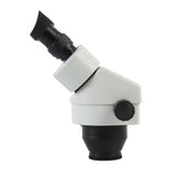 3.5X-90X Continuous Zoom Binocular Stereo Microscope Head WF10X/20MM Eyepiece Rubber Eye-guards For Phone PCB Soldering Repair
