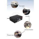 220V High-Power Bluetooth Home Power Amplifier Suitable For Speaker Card U Disk Radio Power Amplifier(US Plug)