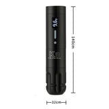 Professional K3 Wireless Tattoo Machine Pen With 18500 Battery LCD Display For Permanent Makeup Artists Supply