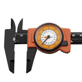 0-150mm Metric Plastic Band Watch Caliper 0-6" Plastic Vernier Caliper Plastic Caliper